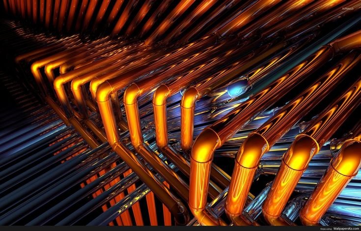 Металлическая абстракция