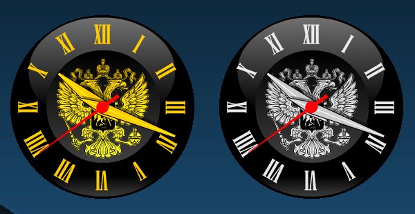 Часы на экран компьютера