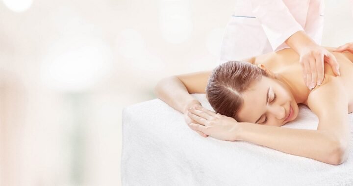 Фон для рекламы массажа