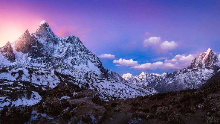 Гималаи Эверест Джомолунгма обои