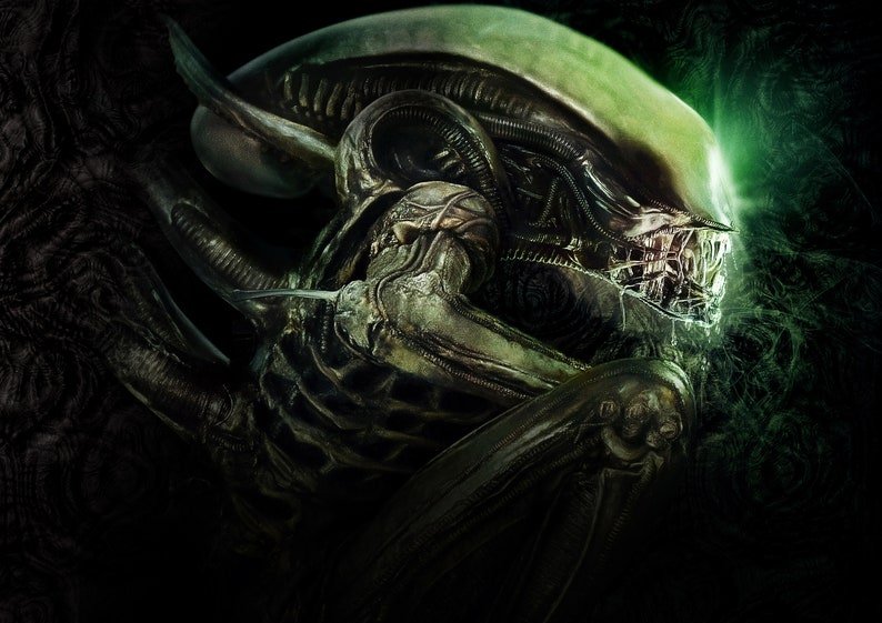 Чужой 1979 Ксеноморф Гигера