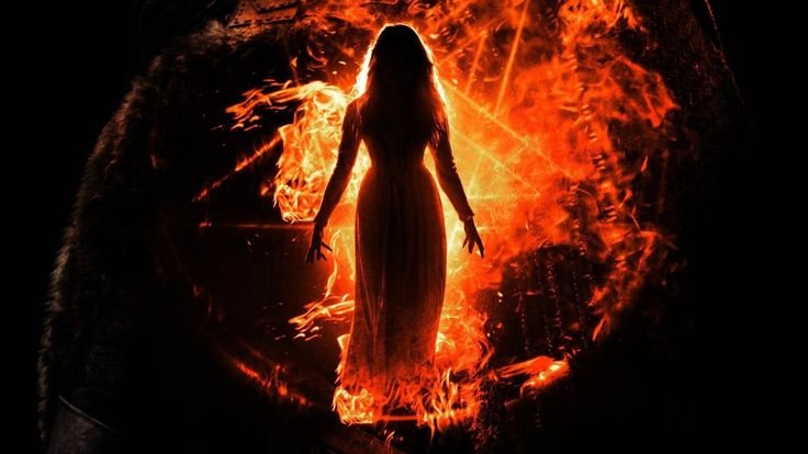 Женщина огонь