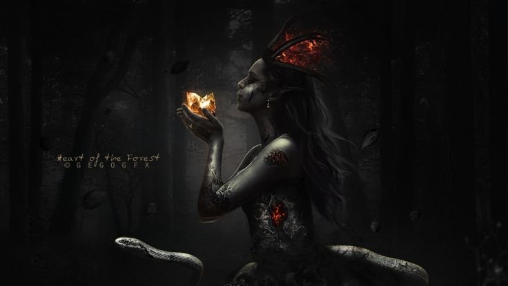 Ведьма фэнтези