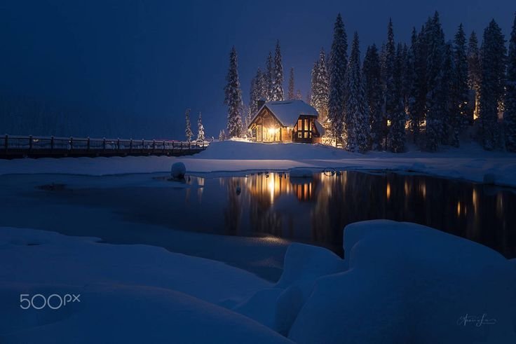 Зимний домик