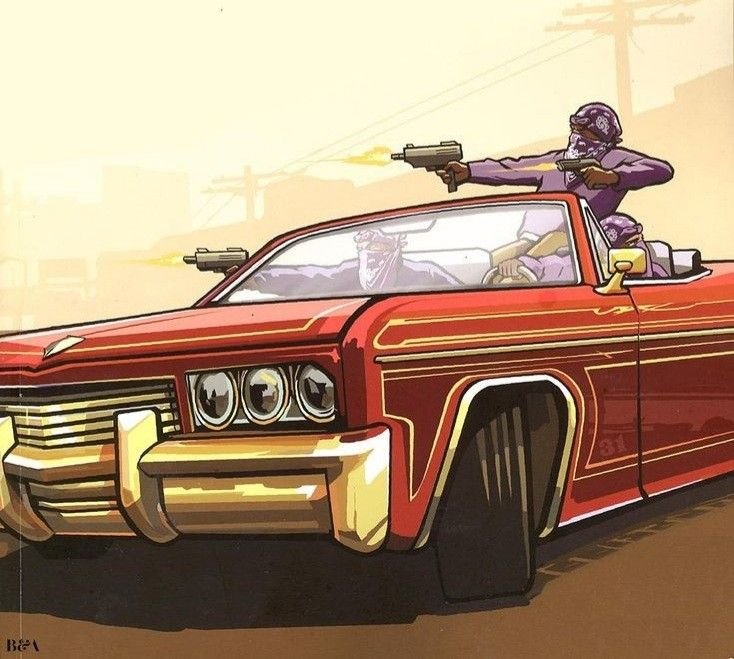 Grand Theft auto Сан андреас БАЛЛАС