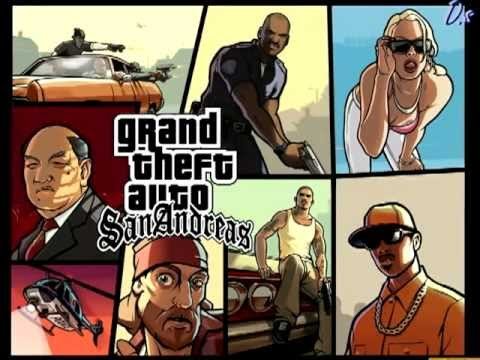 GTA San Andreas Постер