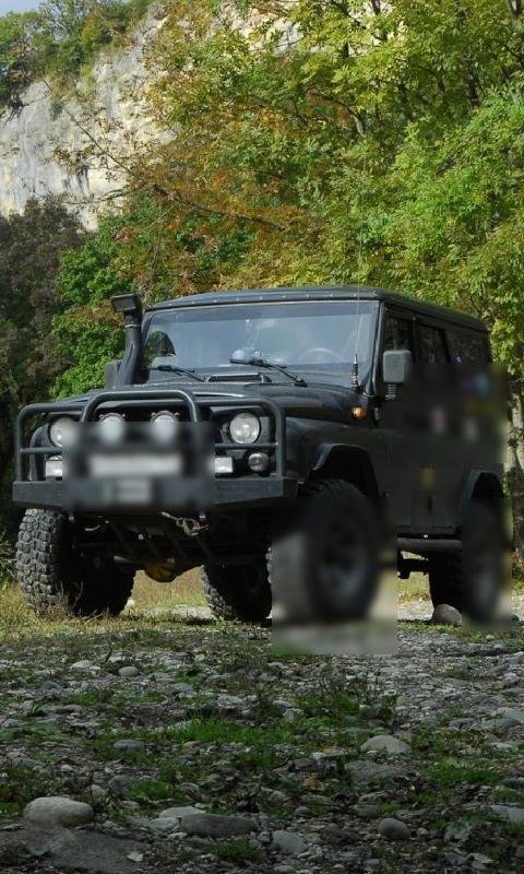 Решетка Хантер на УАЗ 469