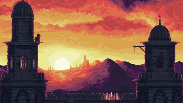 Пиксельные фоны