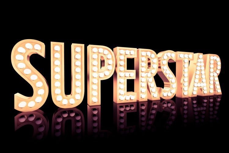 Суперзвезда надпись