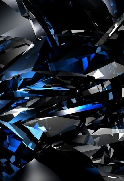 Синяя абстракция