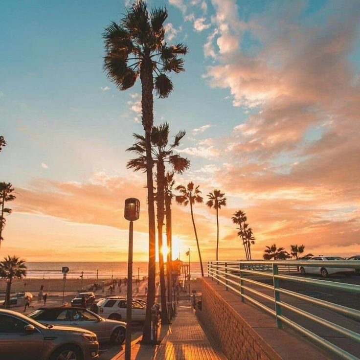 Лос Анджелес пляж Венис