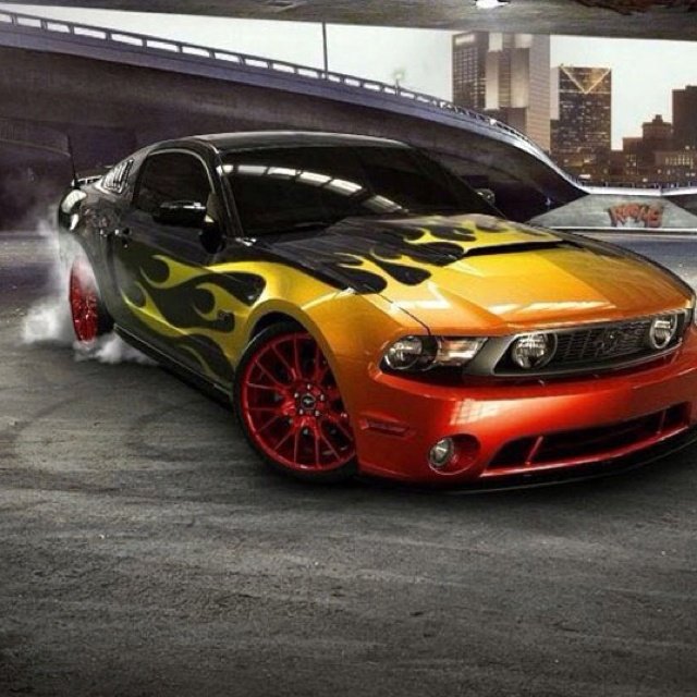 Яркие машины