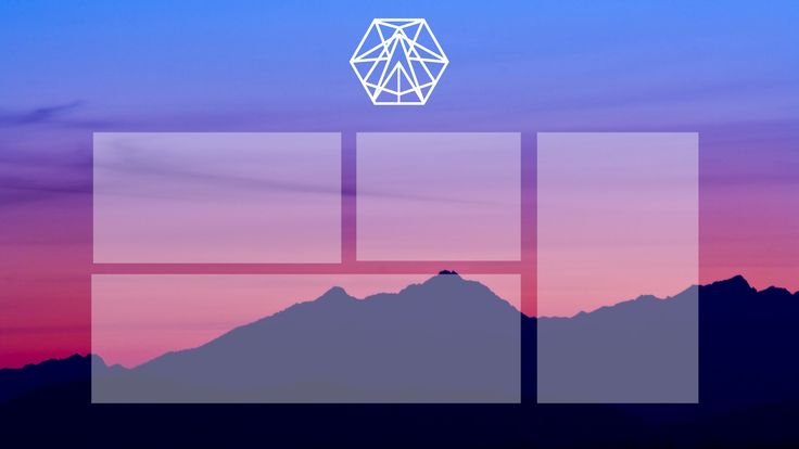 Фон для рабочего стола с разделением