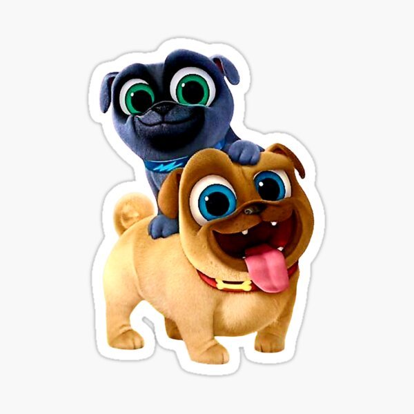 Дружные мопсы мультсериал Бинго Ролли