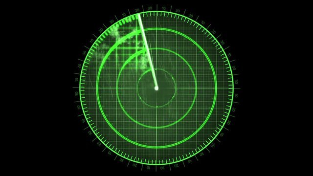 Дисплей радиолокатора