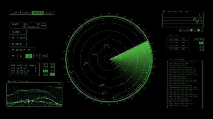 Экран локатора