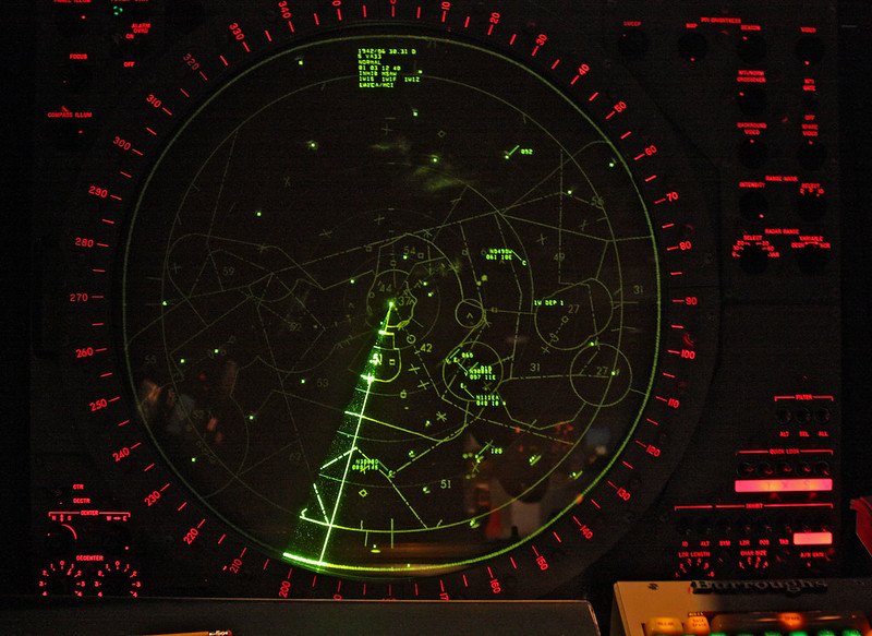 Индикатор кругового обзора РЛС