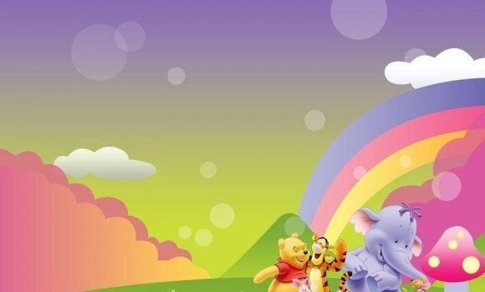 Фон красочный детский