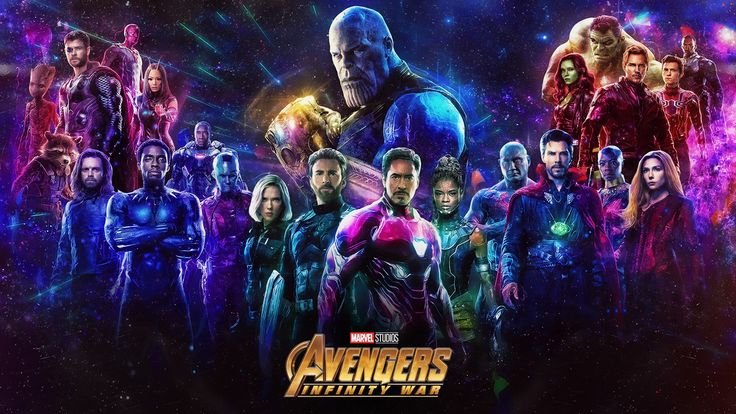 Марвел война бесконечности 4к