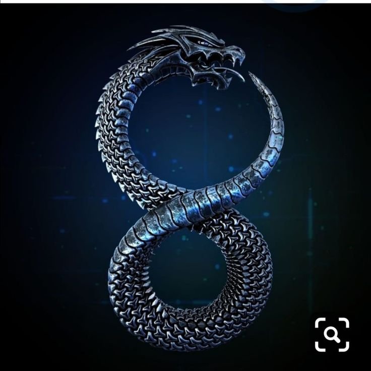 Уроборос змея бесконечность