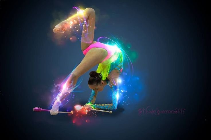 Яркие гимнастки