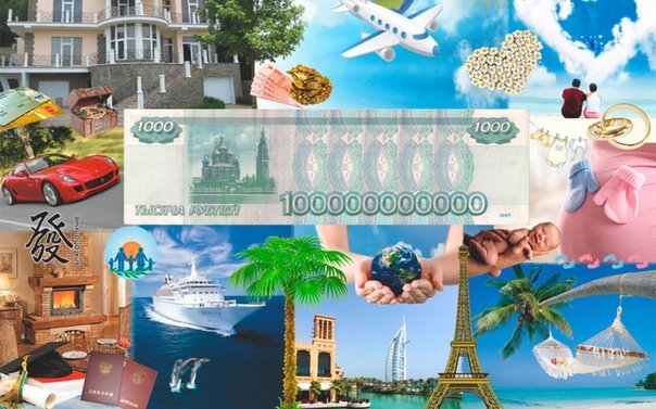 Путешествия для карты желаний