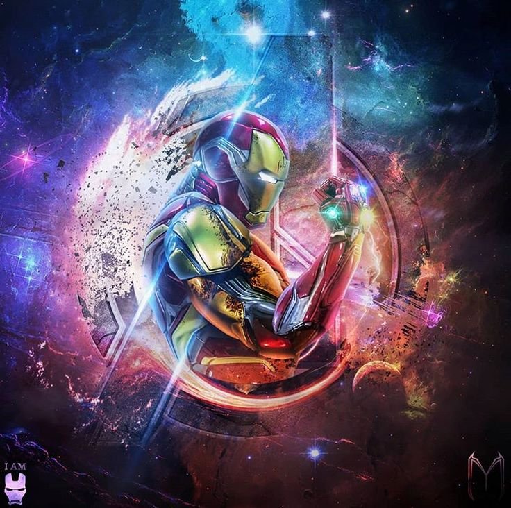 Железный человек арт HD
