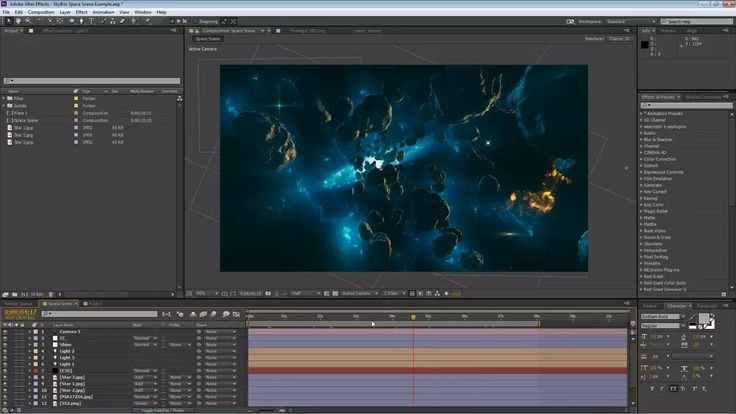 Проекты after Effects