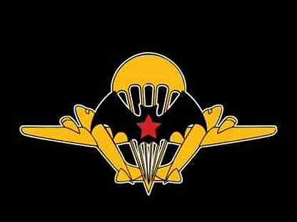 ВДВ на черном фоне