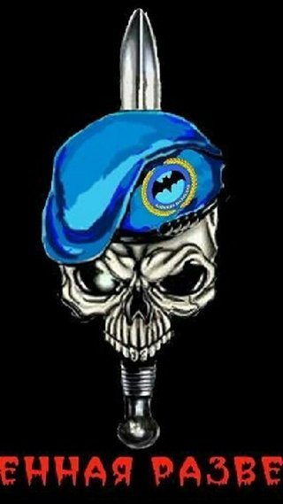 Череп с беретом