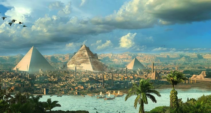 Нил пирамиды Оазис