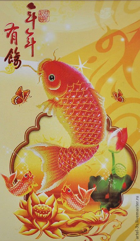 Золотая рыбка для привлечения денег