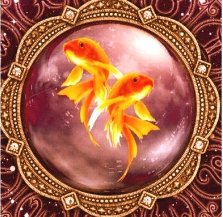 Золотая рыбка на удачу