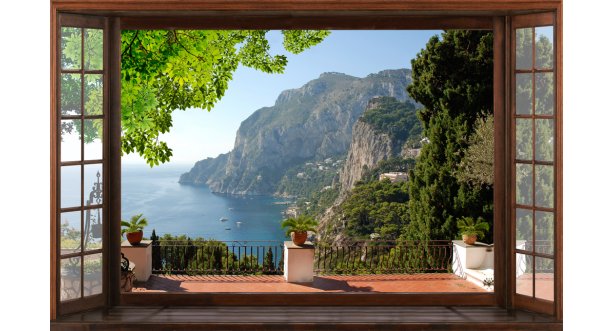 Прекрасный вид из окна