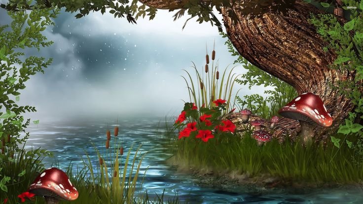 Сказочное озеро