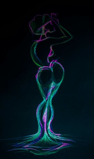 Неоновая абстракция