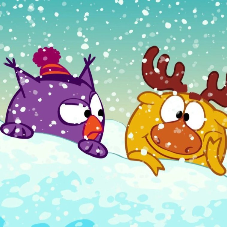 смешарики новогодняя