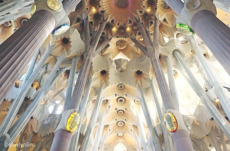 Гауди архитектура Саграда фамилия