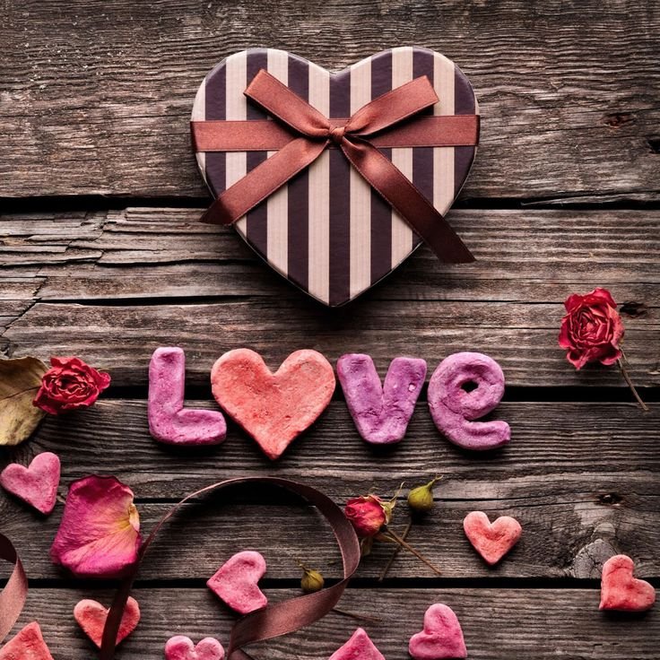 Любовный фон для фотошопа