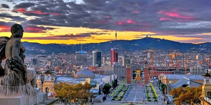 Барселона столица Каталонии памятники