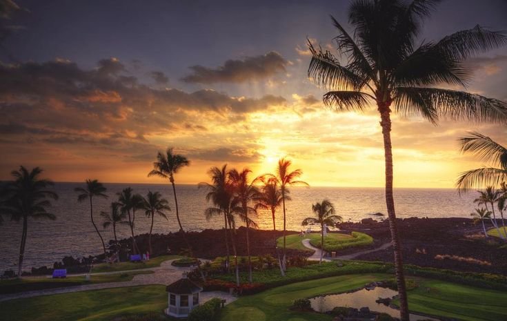 Пляж Сансет Бич Гавайи