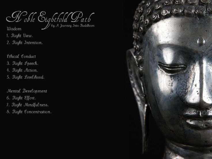 Будда статуя на черном