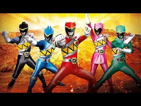 Могучие рейнджеры Дино заряд мультфильм