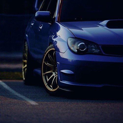 Субару Импреза на рабочий стол