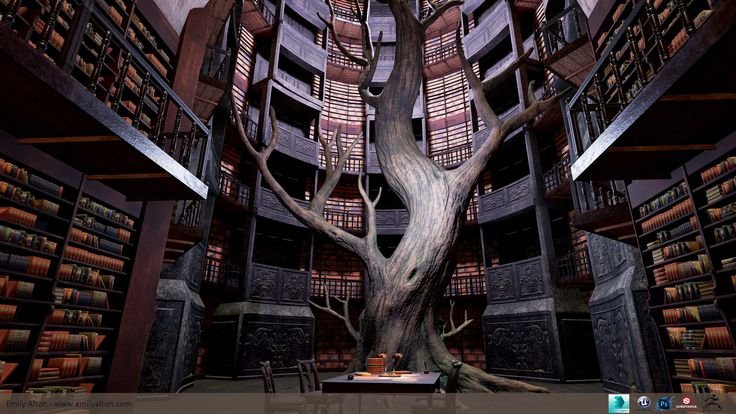 Красивая библиотека