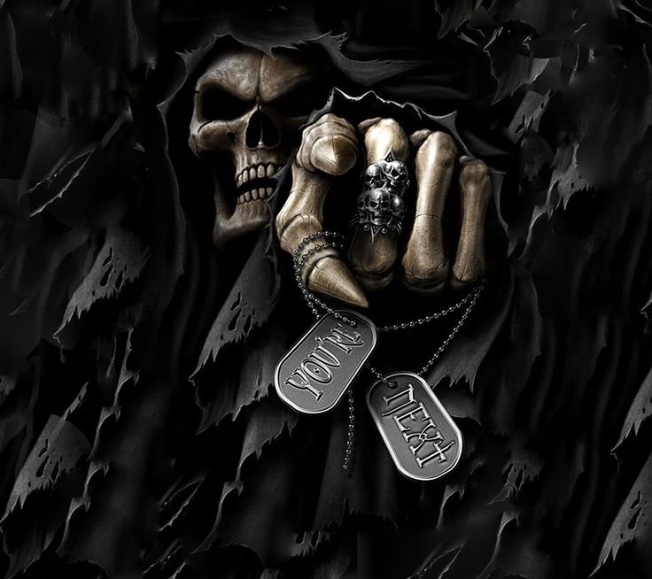 Заставки на телефон черепа