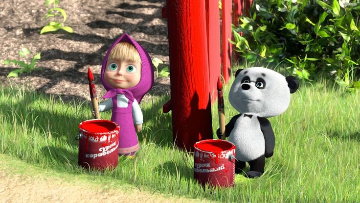 Маша и медведь картинки для детей