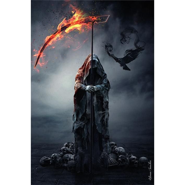 Ангел Азраил 4к