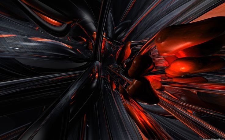 Черный фон абстракция