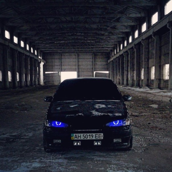 ВАЗ 2114 черная злая